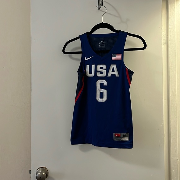 Majestic Other - Nike Team USA LeBron James Jersey Boys Size Medium